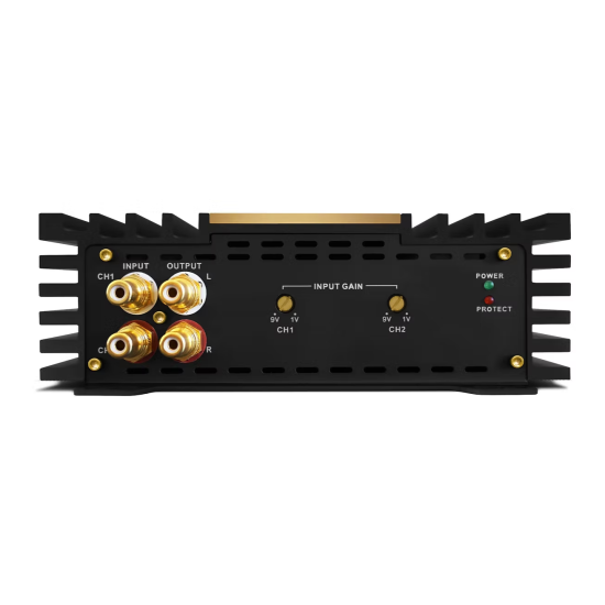ZAPCO Z-600.2 AP 2-kanałowy wzmacniacz klasy AB klasy audiofilskiej 2-kanałowy wzmacniacz audiofilski klasy A/AB, moc przy 4Ω: 2 x 600 W
